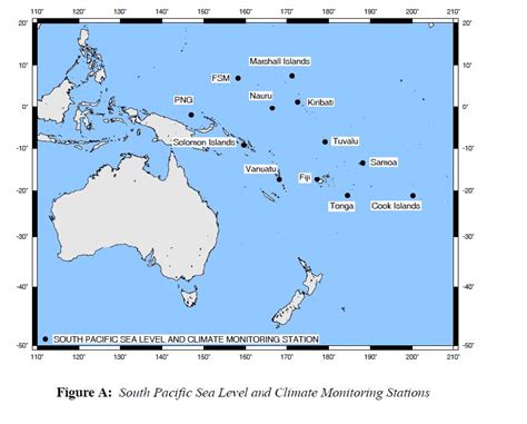 South Pacific Sea Levels Best Records Show Little Or No Rise