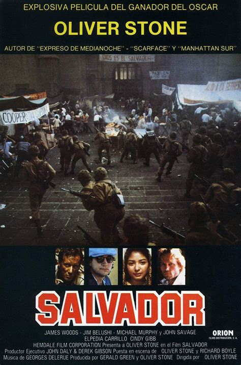Salvador 1986 Movie Posters Vintage Vintage Movies Military