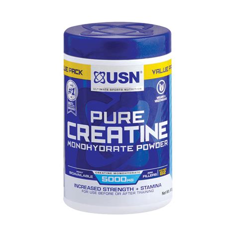 Usn Pure Creatine Monohydrate Powder 410g Med365