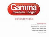 Catalogo gamma muebles hogar casa by Gamma Muebles Hogar - Issuu