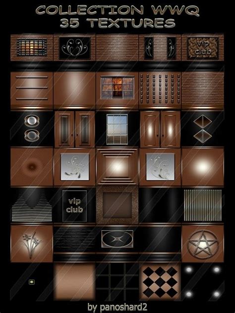 COLLECTION WWQ TEXTURES FOR IMVU CREATOR ROOMS Will Be Sold To Ten