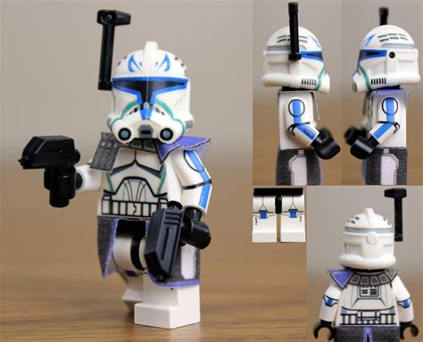 Custom Lego Captain Rex Clone Wars Phase 2 Here Is My