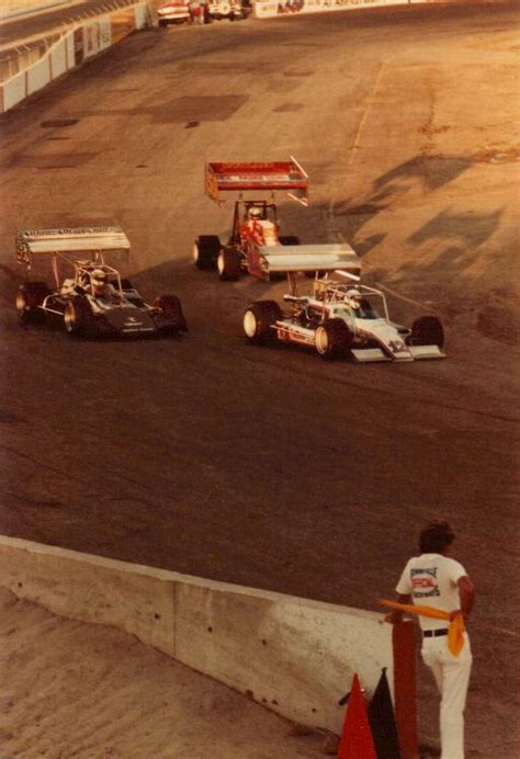 Burnside was able to lead the entire race. Bonneville Raceway Park - early 80's