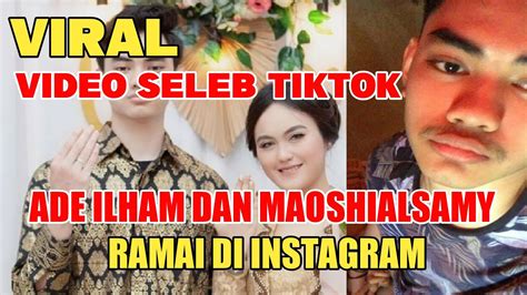 Video Viral Ade Ilham Dan Oshi Ilham And Maoshialsamyy Pose 2 Jari