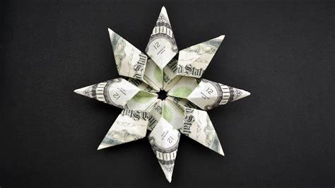 How to make a christmas star out of a dollar bill. Beautiful Money STAR | Origami out of Dollar bills ...