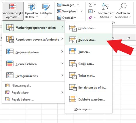 Excel Regels Voorwaardelijke Opmaak Maken Computer Idee Images