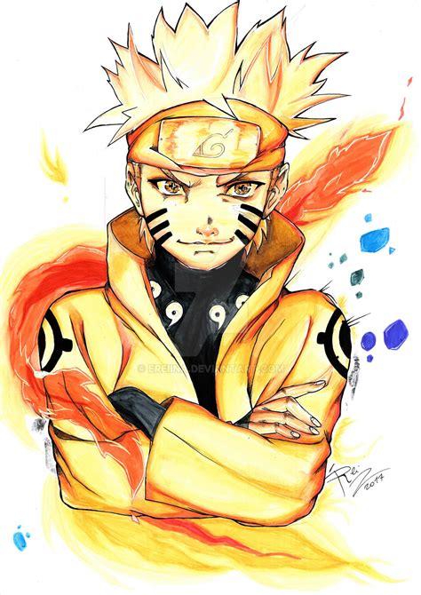 Naruto Uzumaki By Ereiina On Deviantart