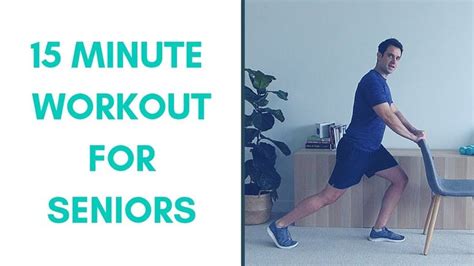 15 Minute Seniors Workout Standing Standing Workout For Seniors