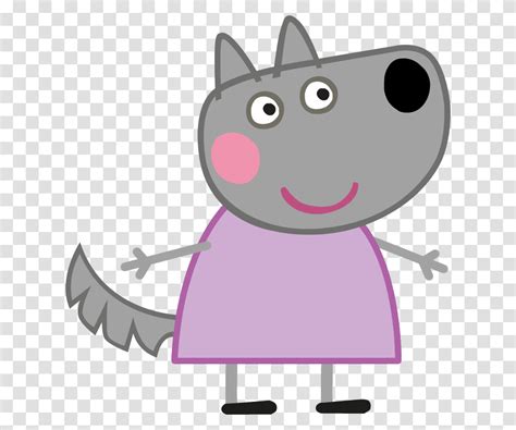 Wendy Wolf Peppa Pig Fanon Wiki Fandom Powered Label Face Transparent