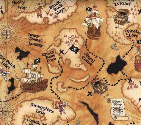 Unlock you kid's creativeness with these free printable treasure maps for youths. 20 best Treasure maps images on Pinterest | Pirate treasure maps, Pirate maps and Pirate party