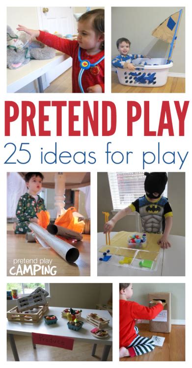 25 Easy Pretend Play Ideas No Time For Flash Cards