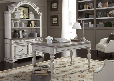 Buy online and pick up today! Magnolia Manor Antique White Home Office Set from Liberty ...