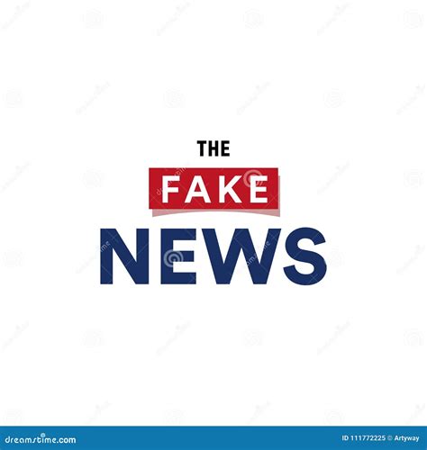 The Fake News Show False Breaking News Broadcast Minimalistic Text