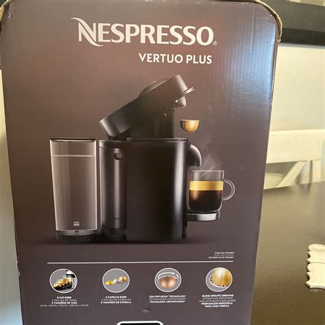 Nespresso Vertuo Plus Deluxe Coffee And Espresso Maker By DeLonghi