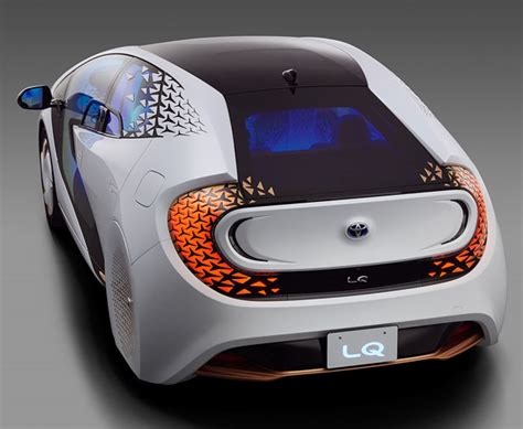 Futuristic Toyota Lq With Artificial Intelligence Agent “yui” To