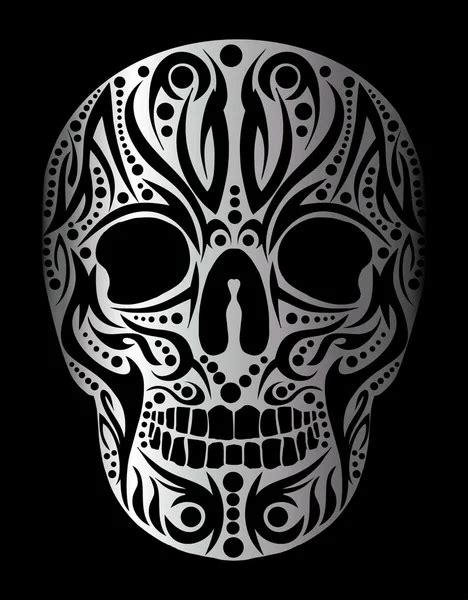 Tattoo Tribal Mexican Skull Vector Art Stock Vector By ©a1vector 25078121