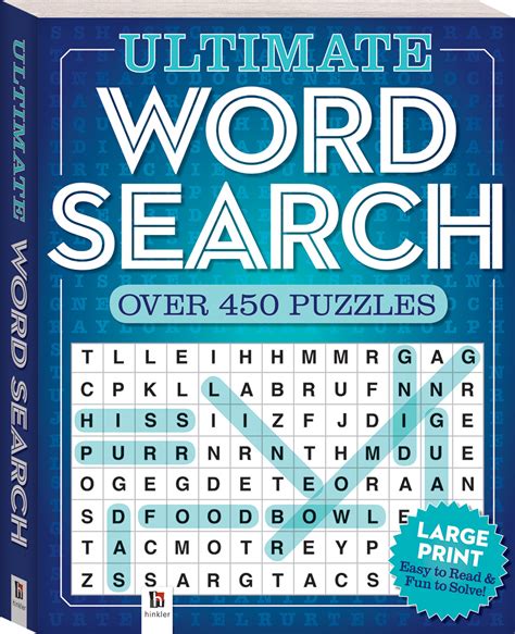 Ultimate Word Search Series 4 Word Search Puzzles Adults Hinkler