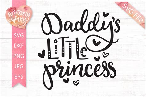 daddy s little princess svg cute daddy s girl svg for girl 1243900 cut files design bundles