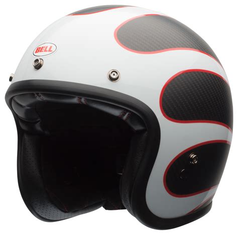 Bell Custom 500 Carbon Ace Cafe Ton Up Helmet 2xl Cycle Gear
