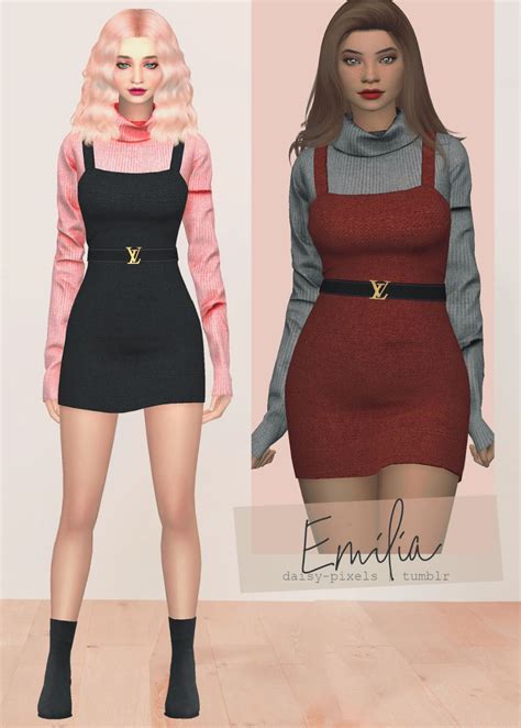 Serena Top By Daisy Pixels For The Sims Spring Sims Sims Images