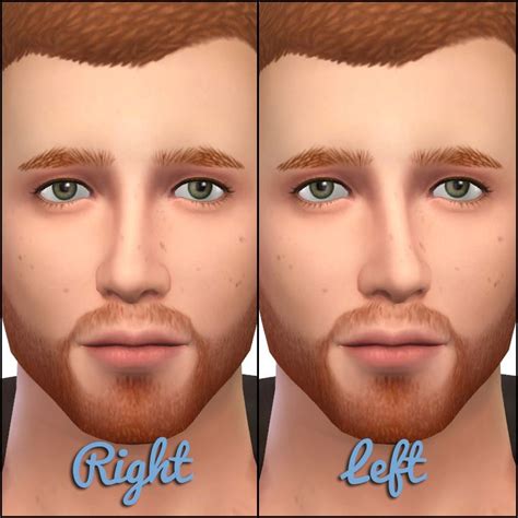 Three Different Angles Of A Man S Face With The Right And Left Sides