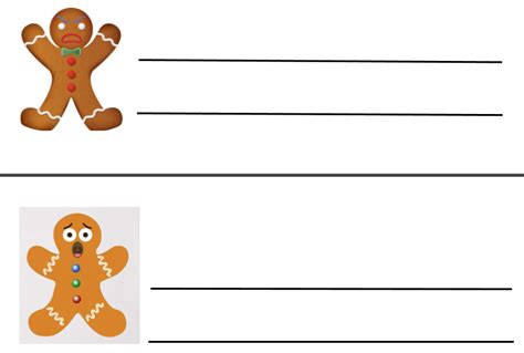 The Gingerbread Man Writing Formats Teaching Resources