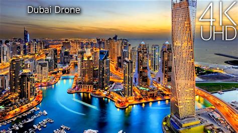 Dubai In 4k Uhd Drone Youtube