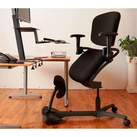 Upmost Office Healthpostures 5100 Black Stance Angle Sit Stand