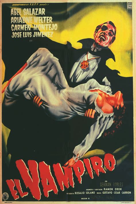 El Vampiro Fernando Méndez 1957 Vintage Film Vintage Movies
