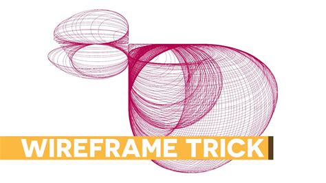 Wireframe Shapes Trick In Adobe Illustrator Cc Youtube