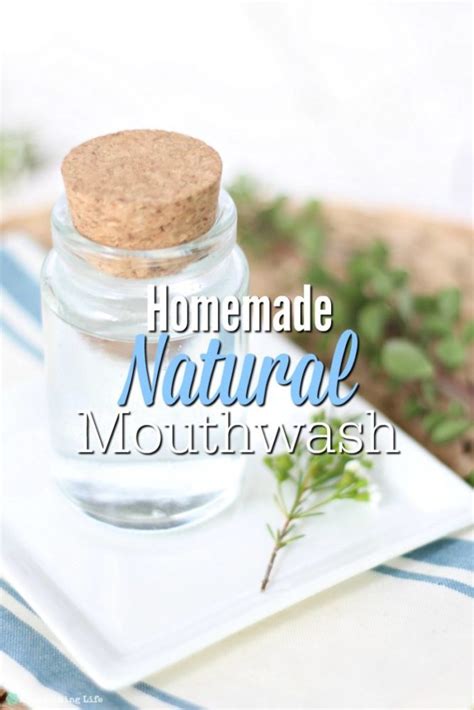 Homemade Mouthwash Simple Natural Recipe A Blossoming Life
