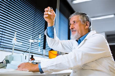 Senior Male Researcher Carrying Out Scientific Research In A Lab Biolegis