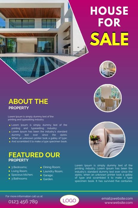 Copy Of Real Estate Poster Postermywall