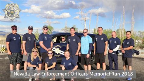 nevada law enforcement officers memorial run 2018 nevada dps parole and probation youtube