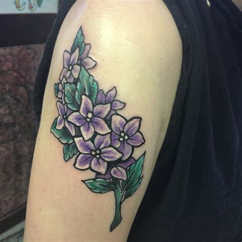 Purple Lilac Flower Tattoo Best Flower Wallpaper
