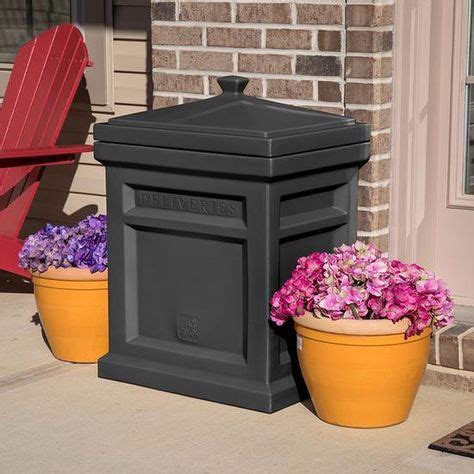 Check spelling or type a new query. Express Package Delivery Box - Black | Drop box ideas, Parcel drop box, Pergola attached to house