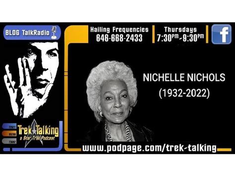 We Say Goodbye To Trailblazer Nichelle Nichols 0804 By Trek Talking