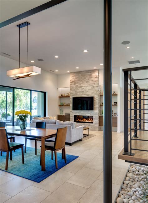 Alternatively, you can take a train from seattle to richland via chicago union station and jackson in around 2 days 13h. Richland House - Modern - Living Room - Seattle - by First ...