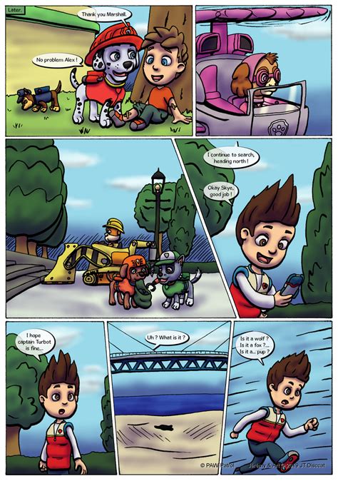 Paw Patrol Pups Save A Lounard Page 5 By Disccatfr On Deviantart