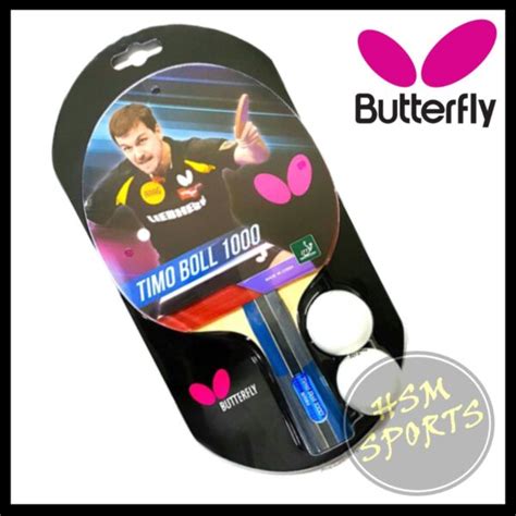 Butterfly TIMO BOLL Table Tennis Racket HSM Sports