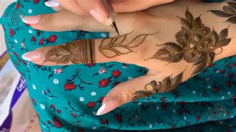 Eid Special Shaded Mehndi Design Arabic Eid Mehndi Design 15 YouTube