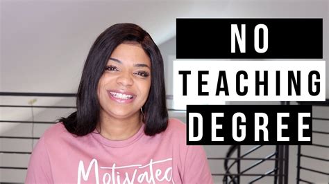 How To Become A Teacher Without A Teaching Degree Teacher Life Ep17 Youtube