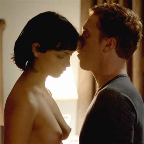 Morena Baccarin Topless Scene In Homeland Series