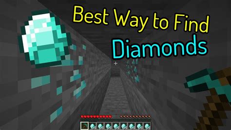 How To Find Diamonds In Minecraft Fast Youtube
