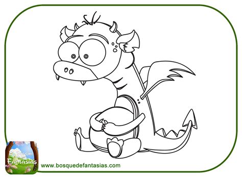 99 Dibujos De Dragones ® Bonitos Dragones Para Colorear Y Pintar