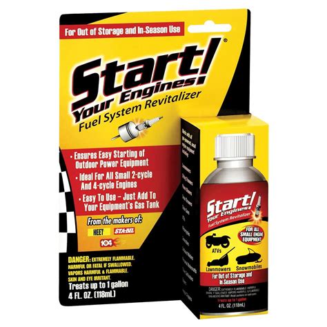 Two operation modes exist for the engine. Amazon.com: Start Your Engines! Fuel System Revitalizer ...