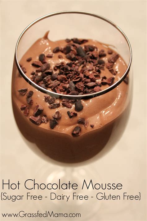 This soft serve sorbet relies solely. Sugar Free Hot Chocolate Mousse - Grassfed Mama
