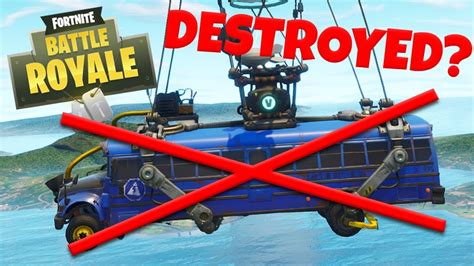 | written by gamers for gamers. BATTLE BUS DESTROYED? - Fortnite Battle Royale - YouTube