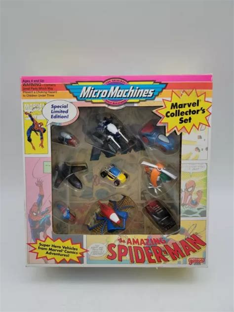 Micro Machines The Amazing Spider Man Marvel Collectors Set X Men Venom