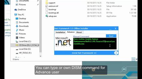 (will open in another window.) 2. How To Install .NET Framework 3.5 on Windows 10/8.1/8 ...